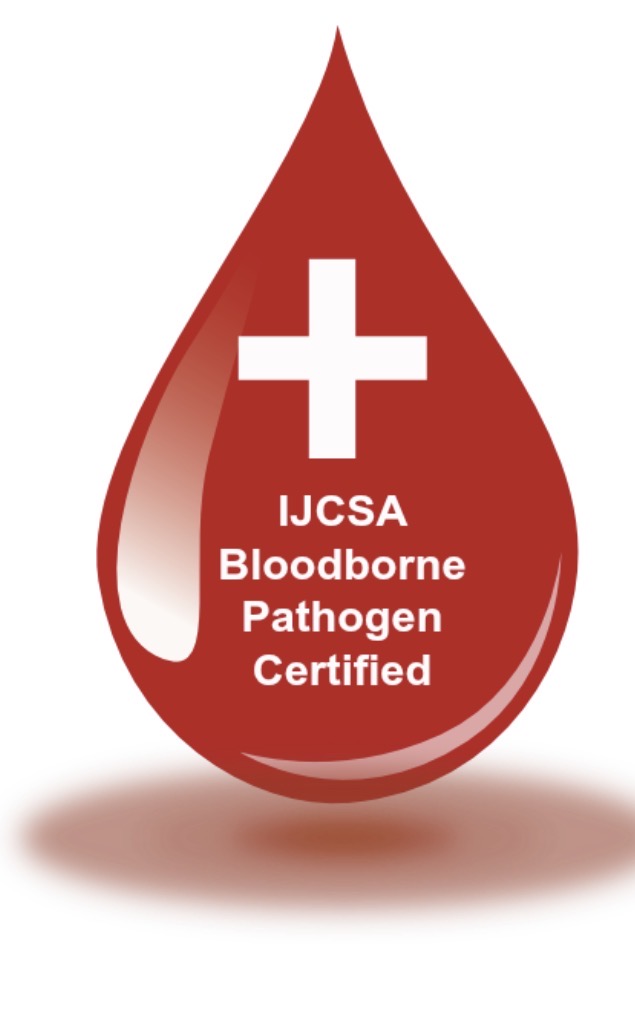 IJCSA Bloodborne Pathogen Certified